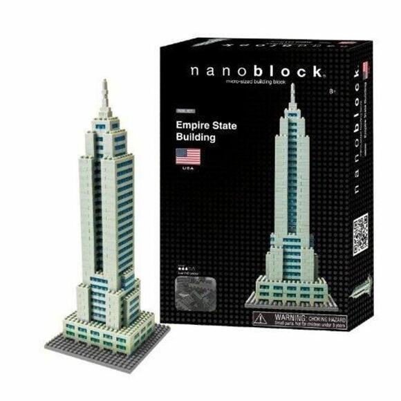 Nanoblock Deluxe Empire State Building - 740+ PCS - Building Blocks - Picture 1 of 3